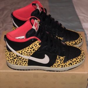 Nike Dunk High Skinny Leopard